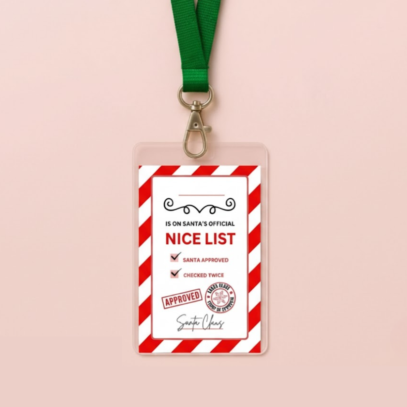 Kids Nice List Badge